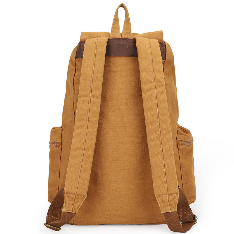Large Capacity Canvas Backpack - Canvas Backpack Casual 评论和价格