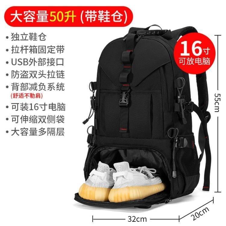 New Extra Large Capacity Men S - Canvas Backpack Casual 评论和价格