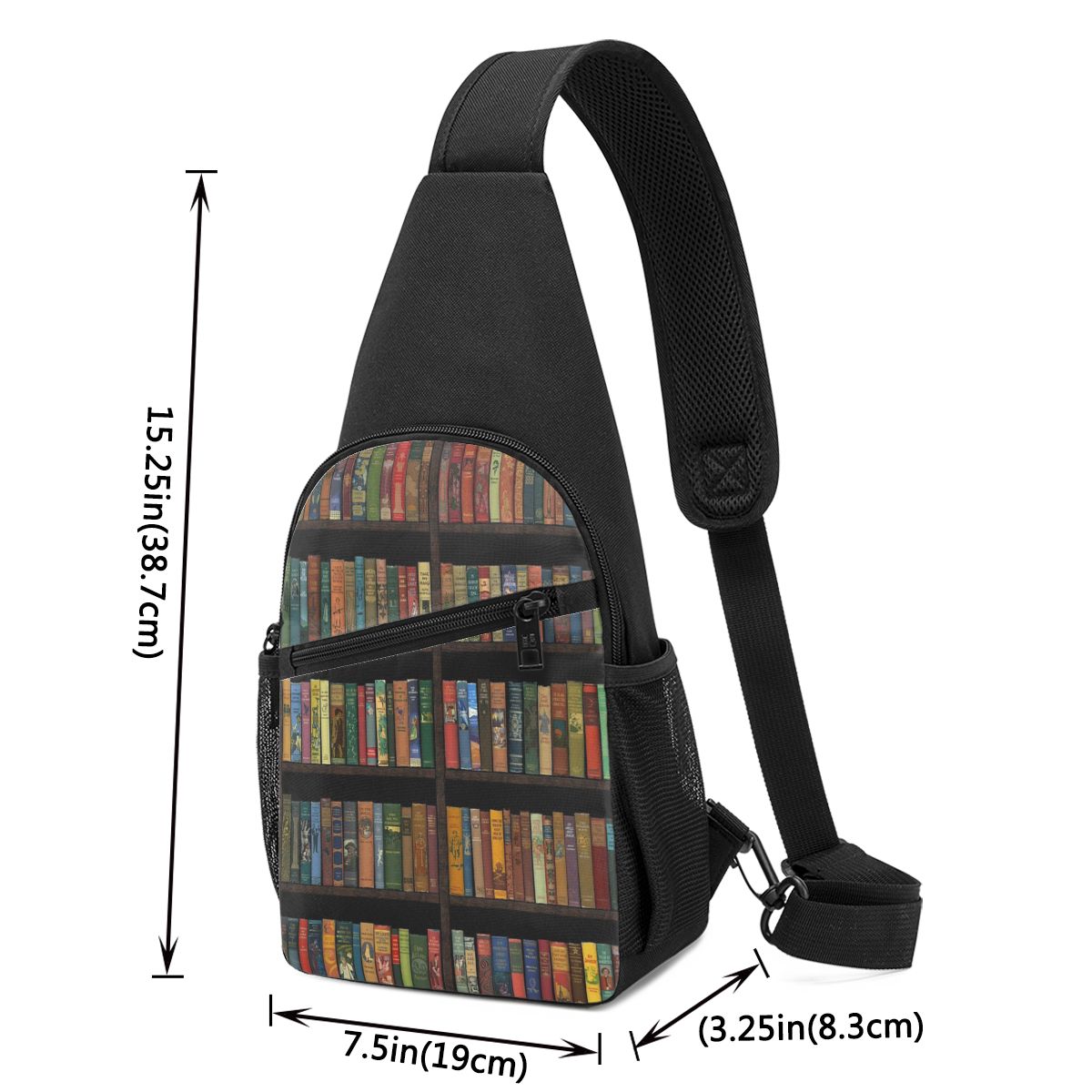 Education Library Book Chest B - Sling Backpack Shoulder 评论和价格